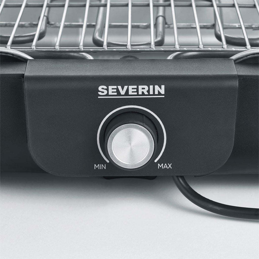 Barbacoa De Mesa Con Parrilla Severin Pg 8554 - 2300 W Negro