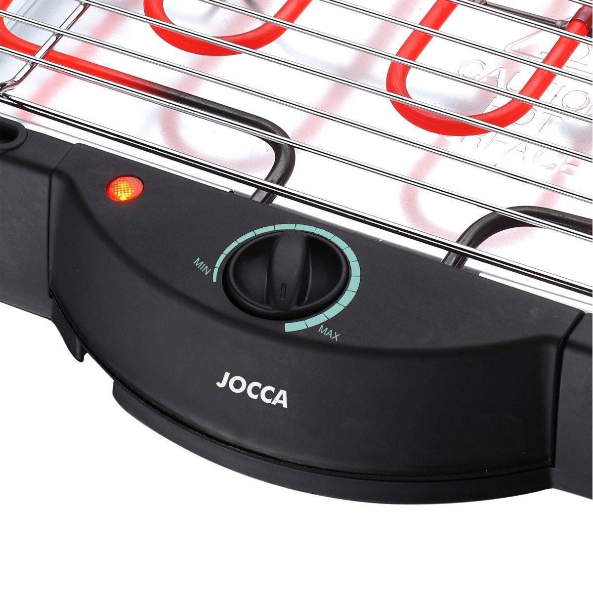 Barbacoa Eléctrica 2000w, Con Bandeja Desmontable Jocca
