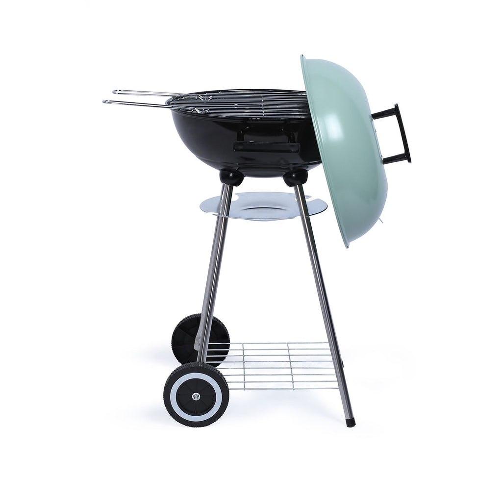 Livoo Barbacoa De Carbón 41cm Verde/negro - Doc172ve