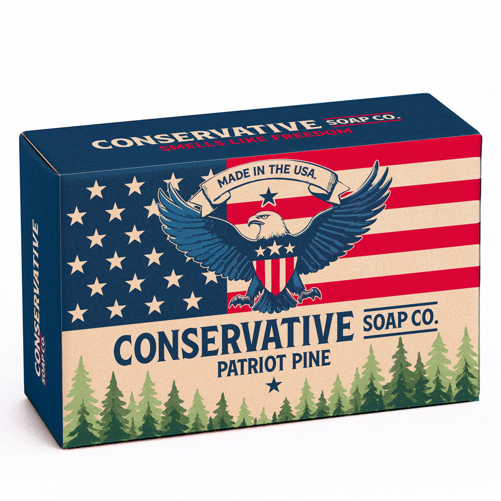 Conservative Soap Co. - Patriot Pine 4oz Bar