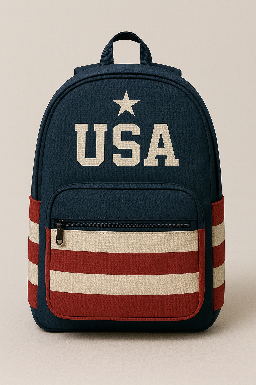 USA Patriotic Backpack ¨C Classic Star & Stripes Design