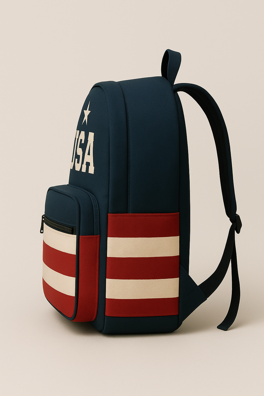 USA Patriotic Backpack ¨C Classic Star & Stripes Design