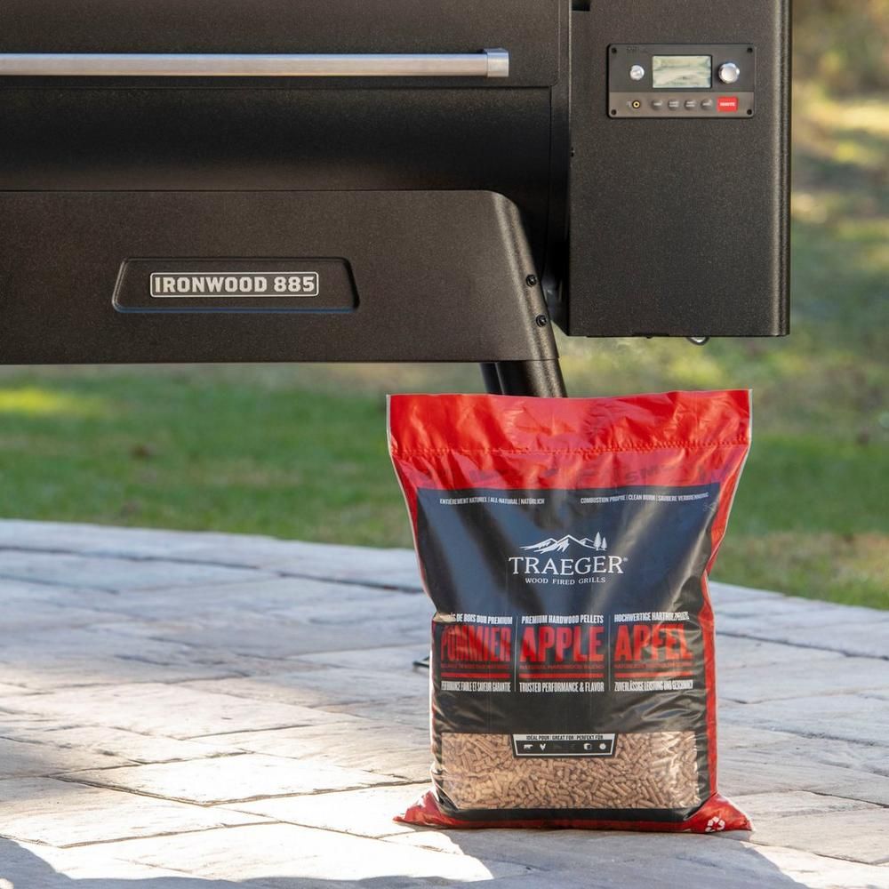 Pellets De Madera De Manzano Para Barbacoa Traeger
