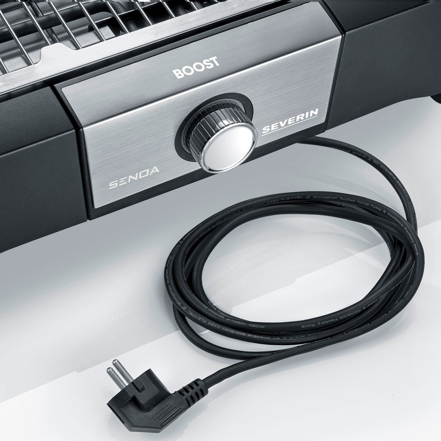 Barbacoa Grill Eléctrica Boost Negro Pg 8113 Severin