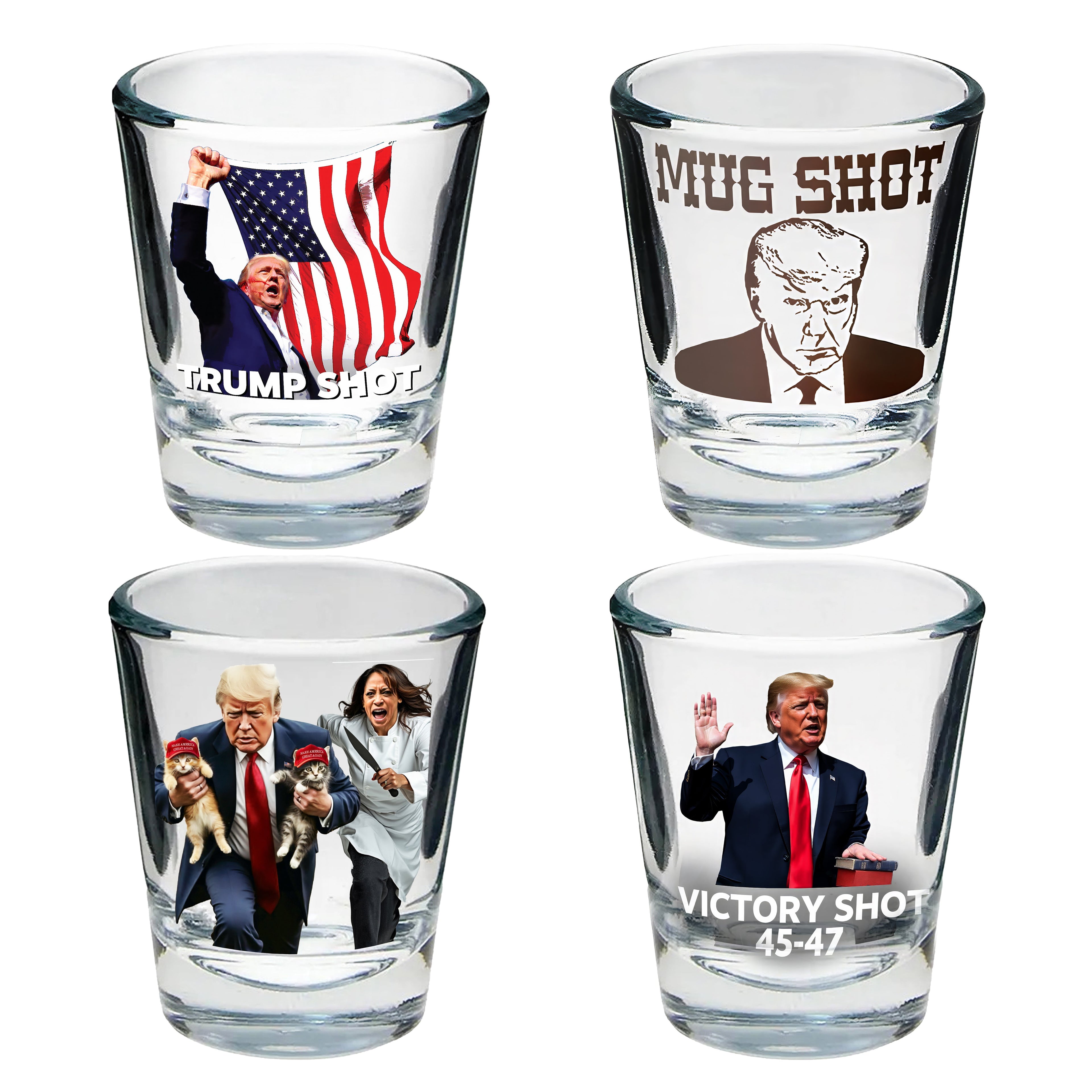 Trump Shot Glass Gift Bundle ¨C Limited Edition Collector Set