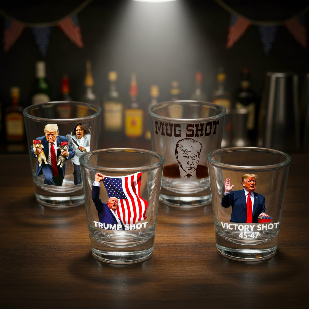 Trump Shot Glass Gift Bundle ¨C Limited Edition Collector Set